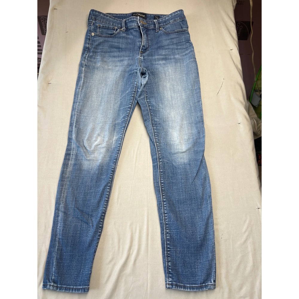 Lucky Brand Jeans Womens 6 28 Medium Wash Slim Leg Denim Stretch Blue